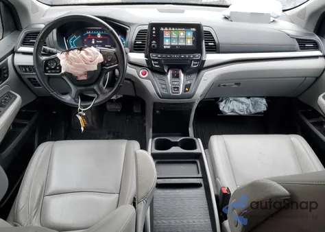 2019 Honda Odyssey Exl z USA, uszkodzony, nr VIN 5FNRL6H67KB513762